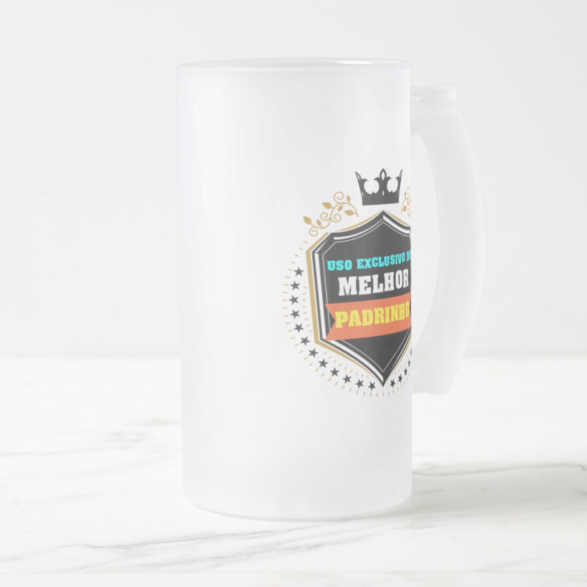 Copo Cerveja Chopp Presente para Uso Exclusivo do Padrinho