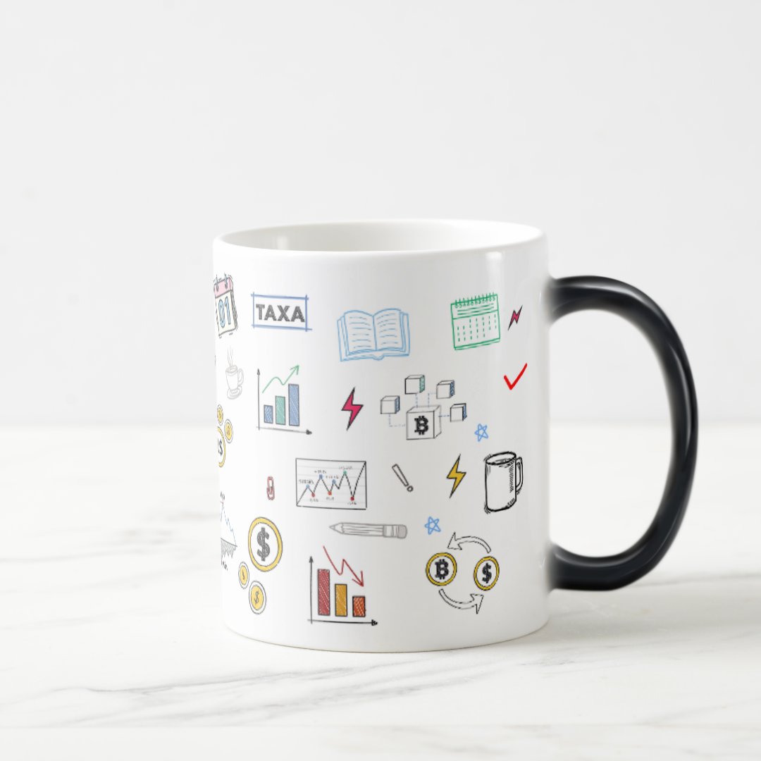 Caneca Mágica Divertida Criativa para Contadores com Nome