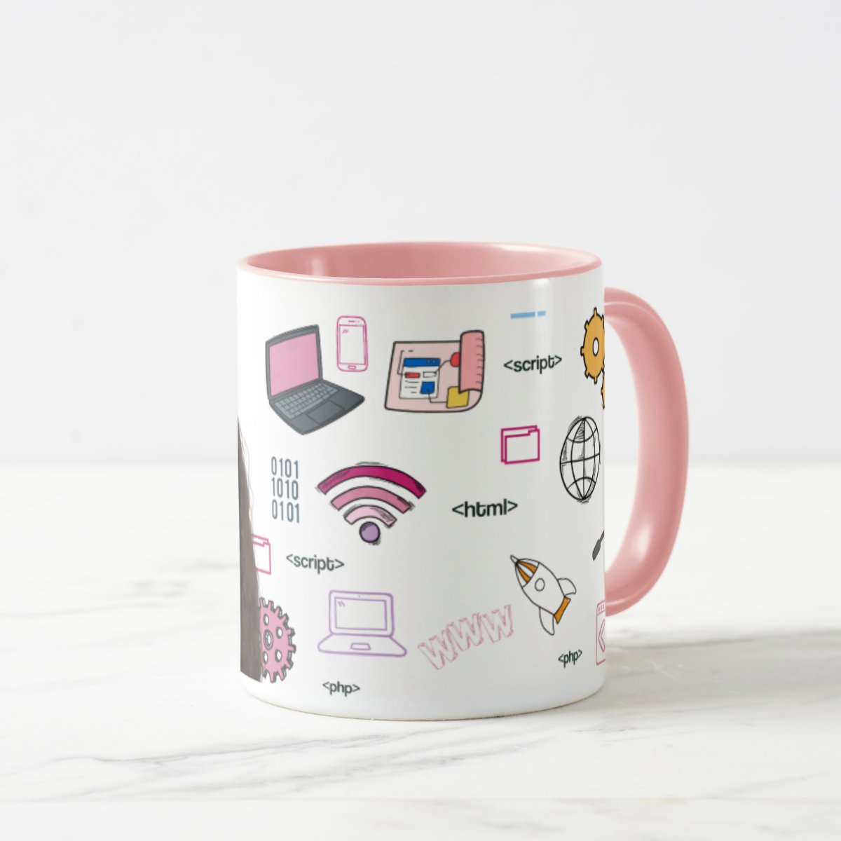 Caneca Personalizada Feminina Profissional de Tecnologia Ti