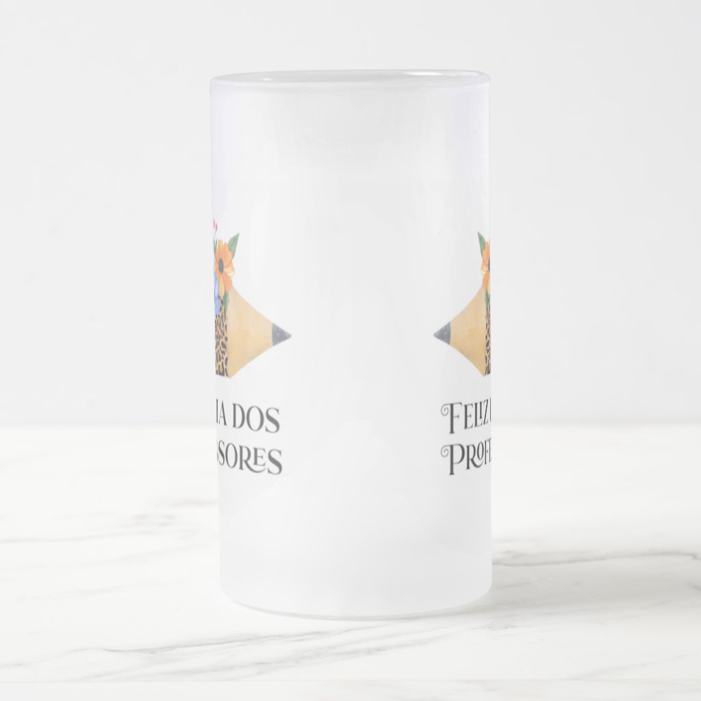 Copo de Cerveja de Presente Personalizado para Professores