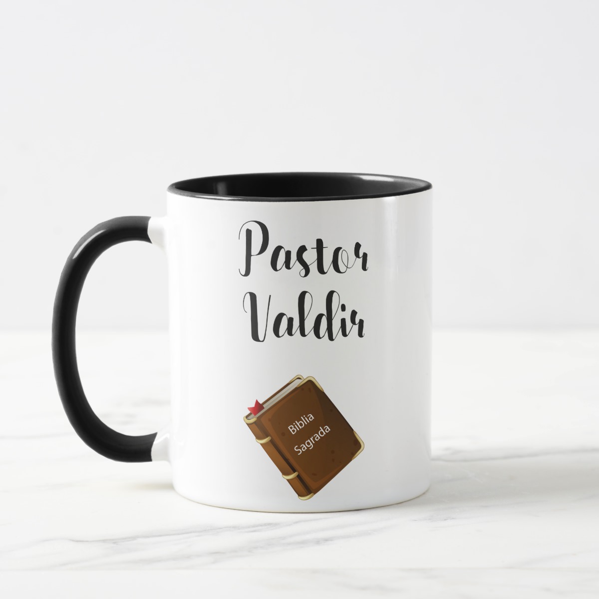 Caneca Personalizada Presente Pastor Celebrante de Casamento
