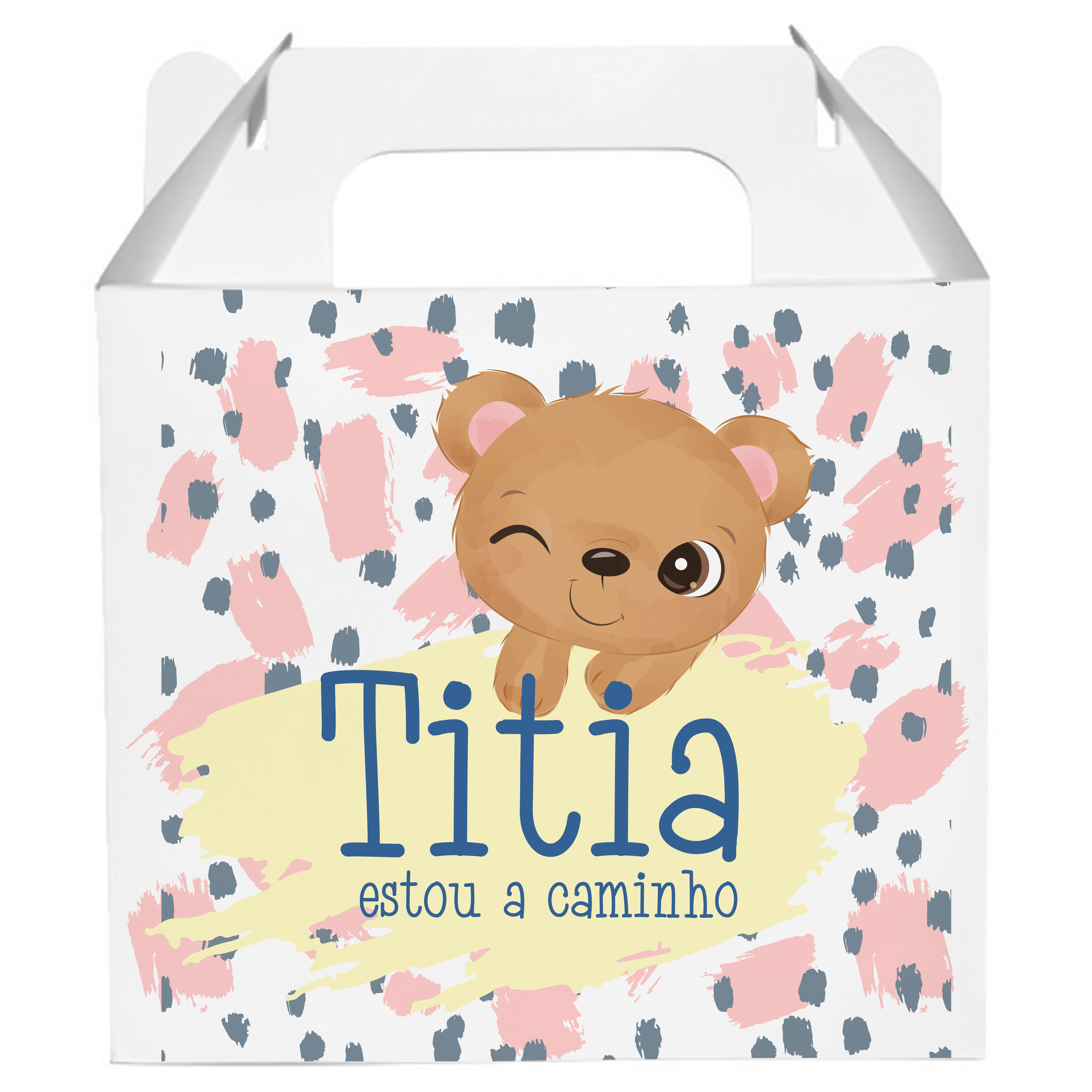 Caneca Anunciar Grávidez Titia Presente Pronta Entrega