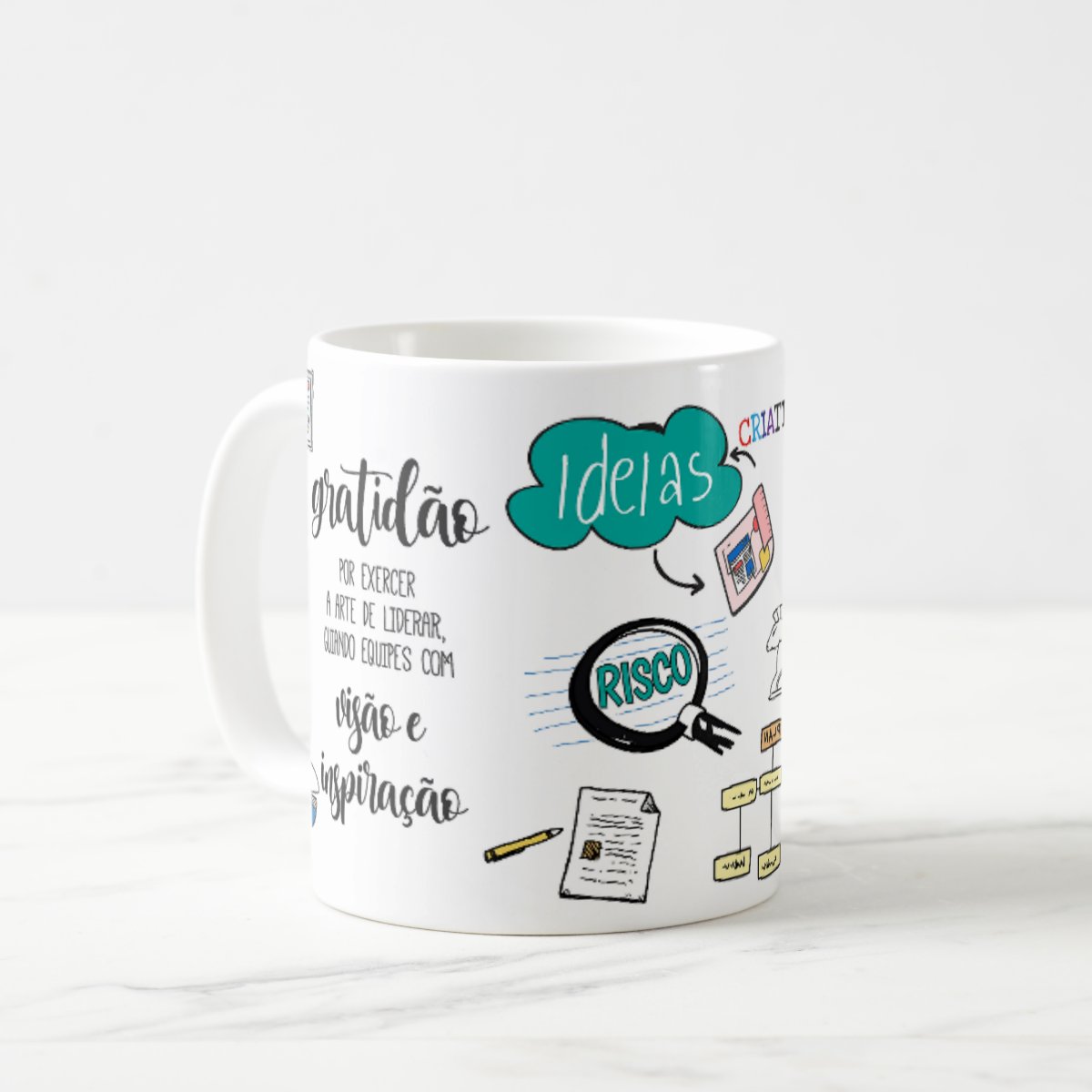 Caneca Profissão Presente Profissionais Gestores Gestão