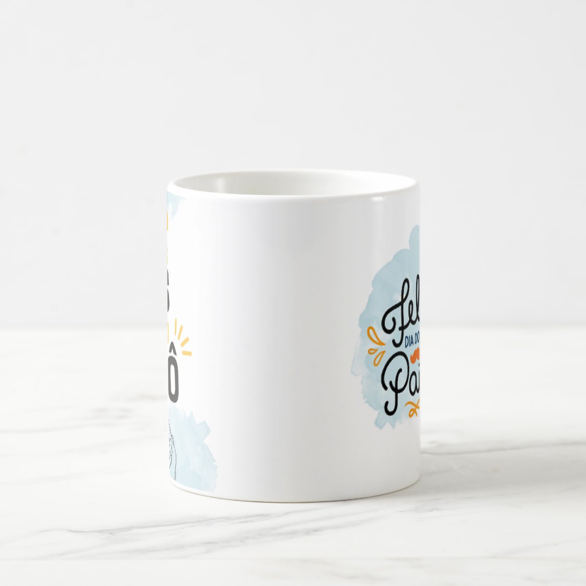 Caneca Personalizada Família Primeiro Dia dos Pais Como Vovô