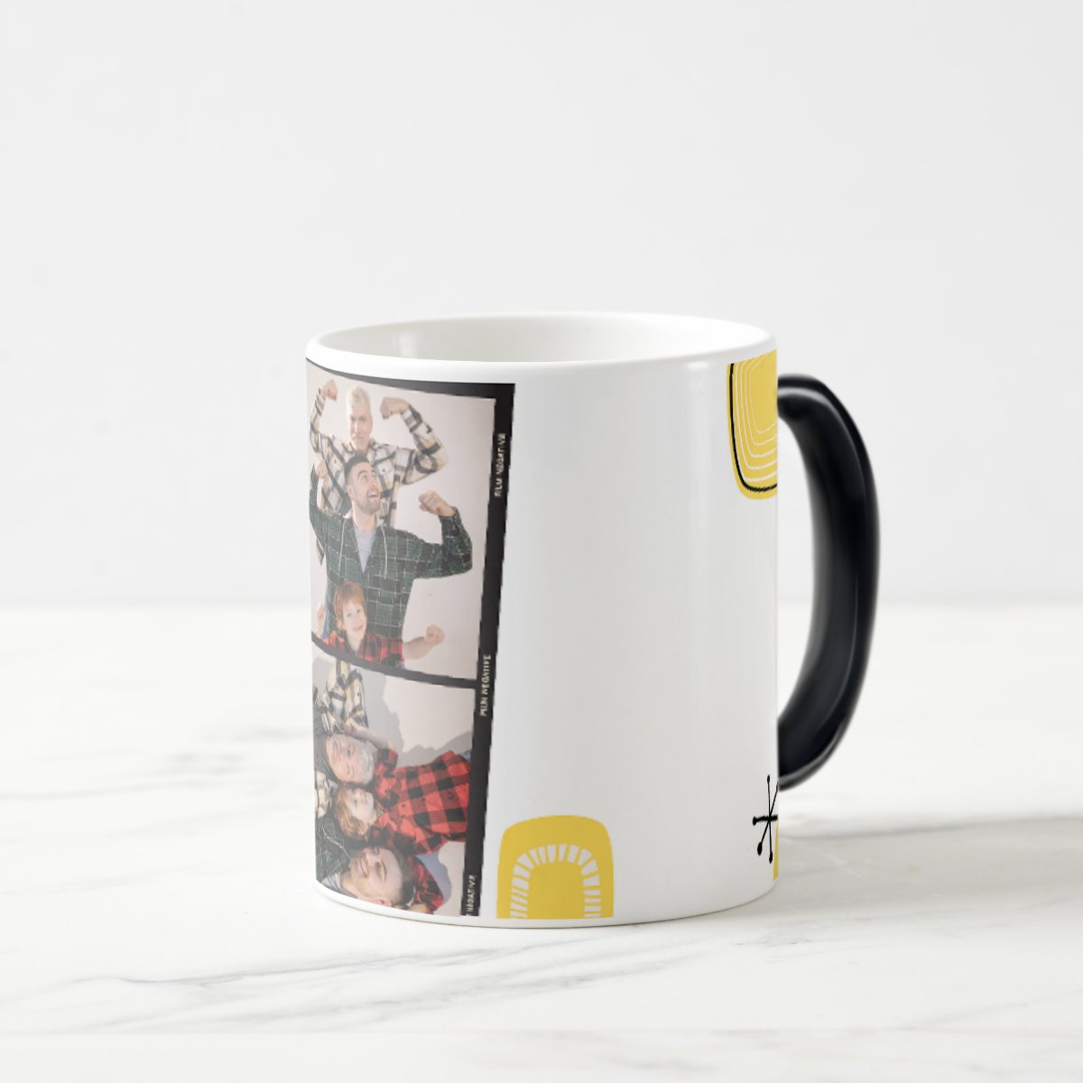 Caneca Mágica Criativa Presente Especial Melhor Pai e Avô