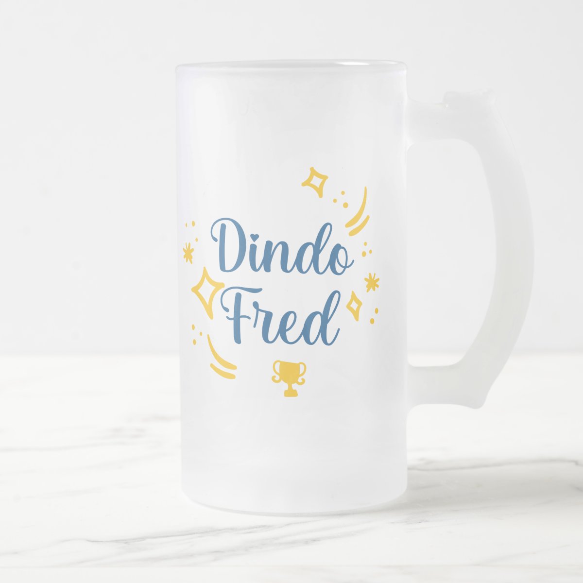 Copo de Cerveja Personalizada Batizado Super Dindo