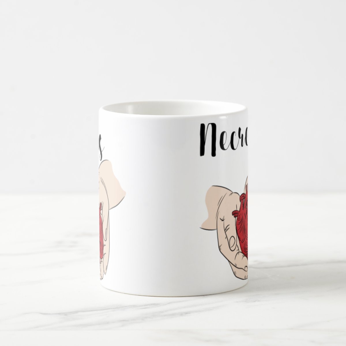 Caneca Personalizada Médico Legista com Nome Necrópsia