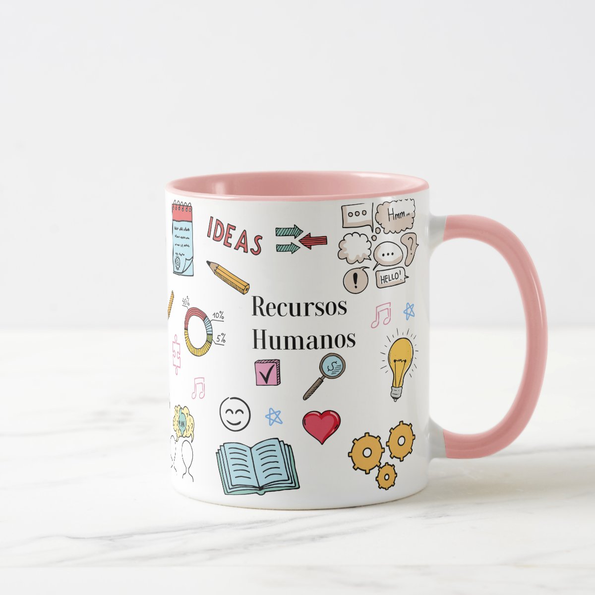 Caneca Personalizada Recursos Humanos Presente RH com Avatar