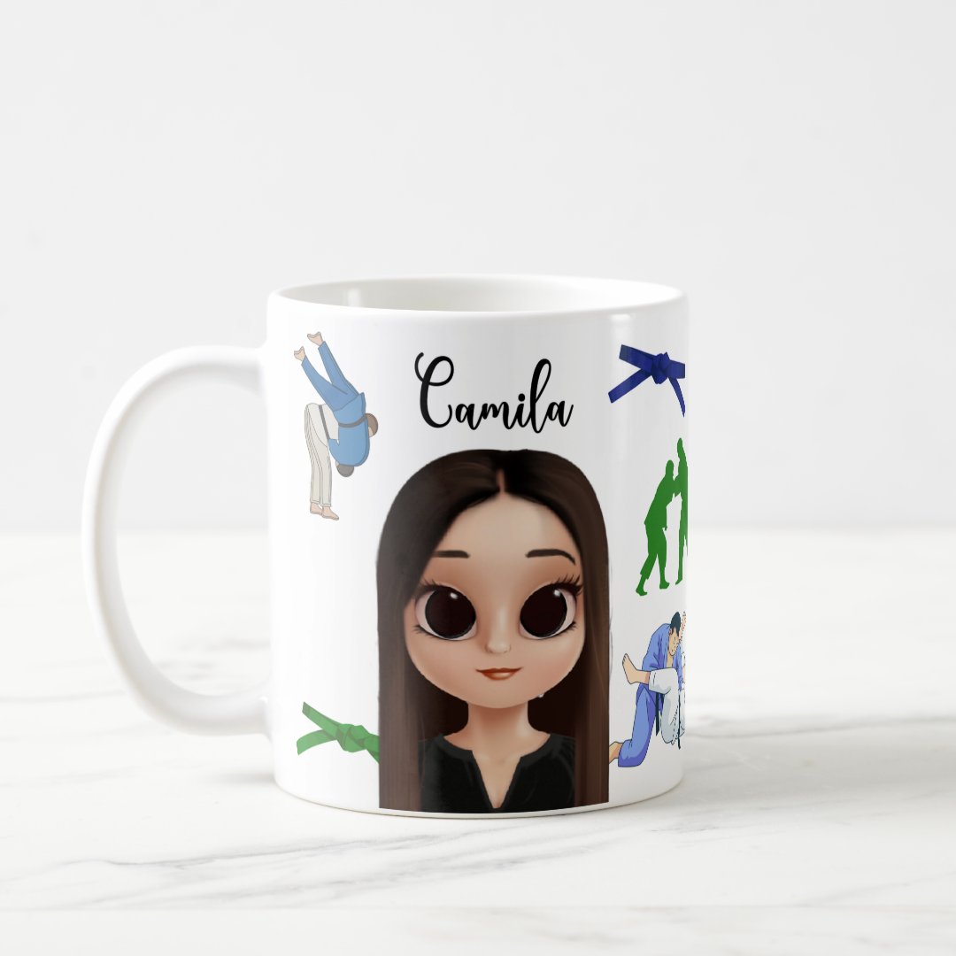 Caneca Personalizada Sensei Instrutor Professor de Judô