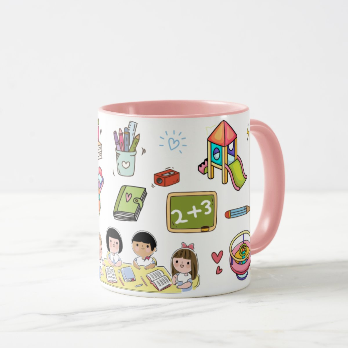 Caneca Presente Dia Dos Professores Professora Infantil Pré