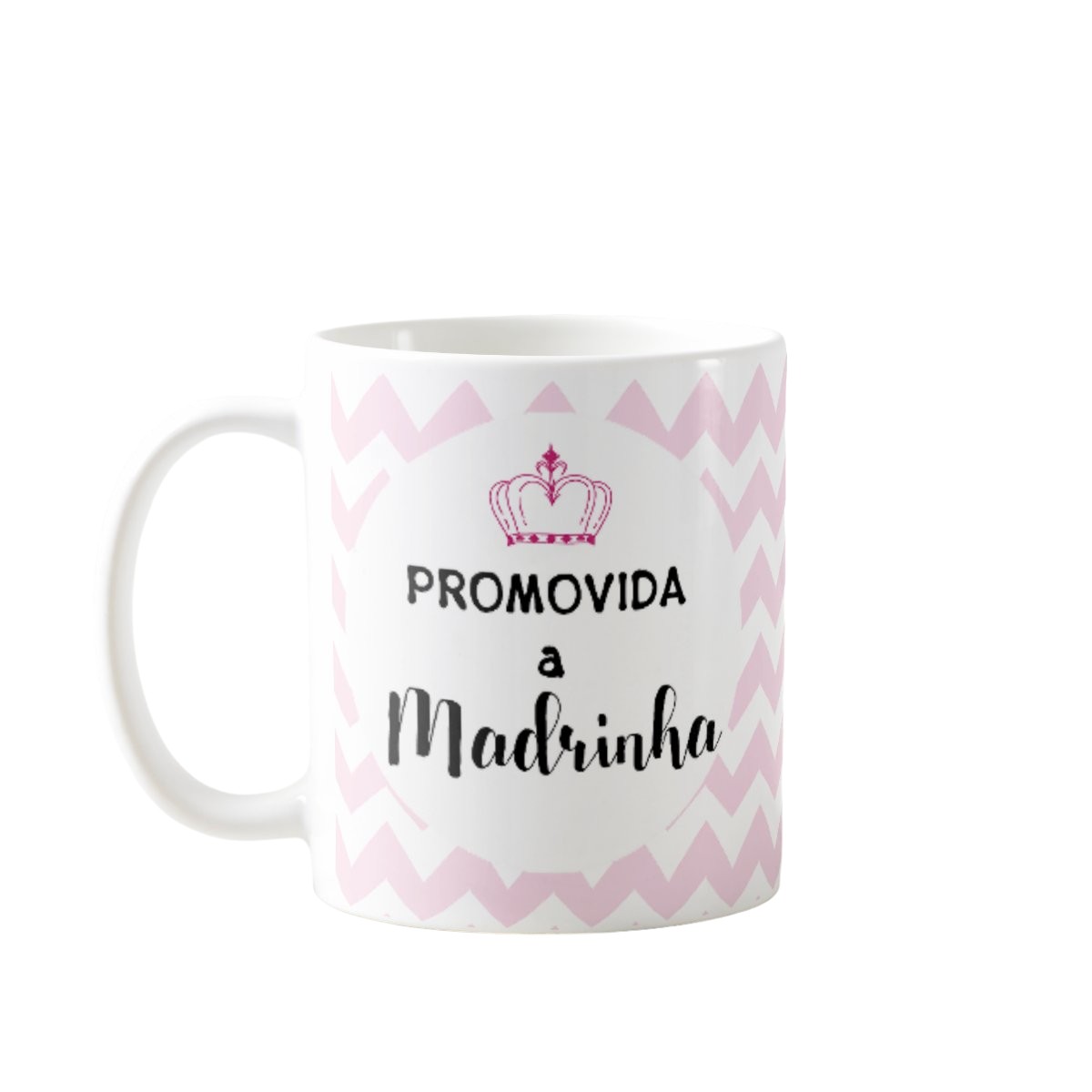 Caneca Batismo Presente Convite Madrinha de Batizado - Batizado (Madrinha)