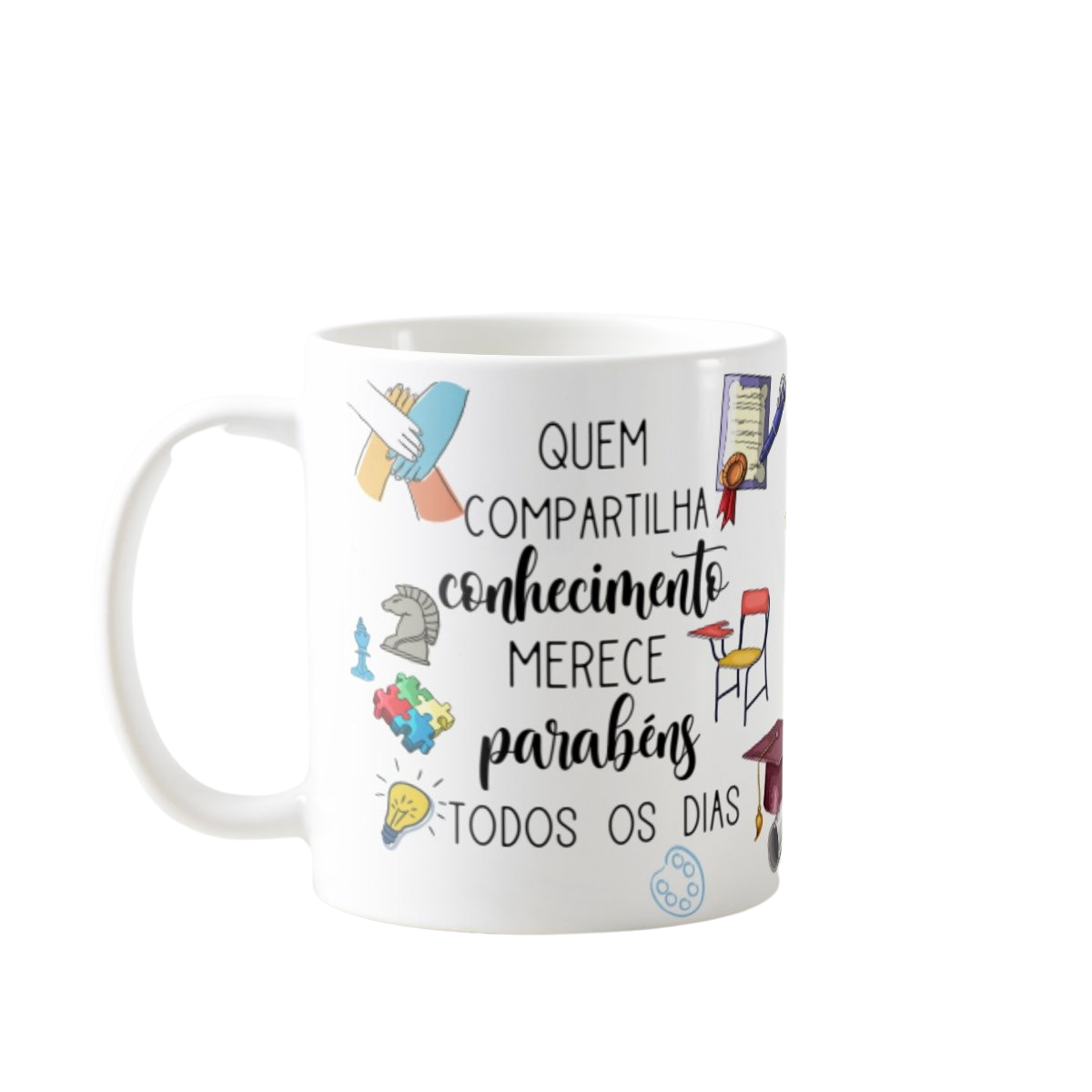 Caneca Presente Dia Dos Professores Para Diretora De Escola - Dia dos Professores (Diretor(a))