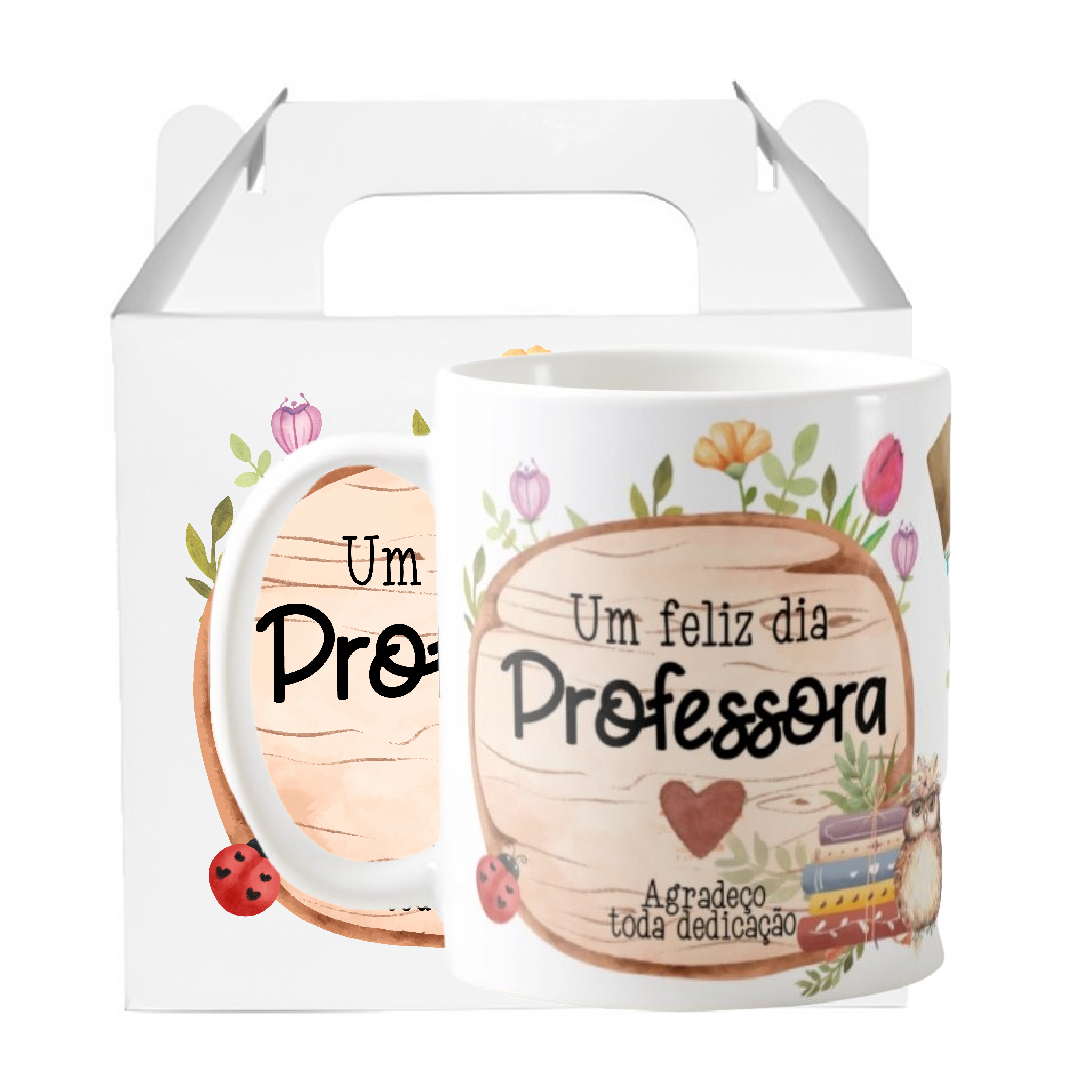 Caneca Presente Agradecimento Professora Dia dos Professores