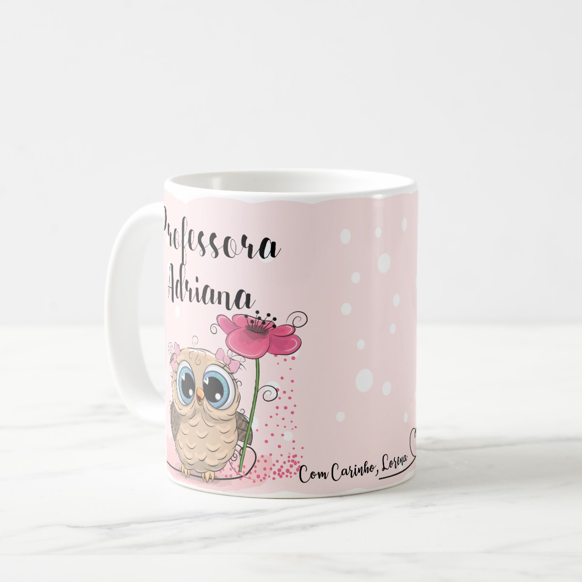 Caneca Presente Criativo Personalizado Professora