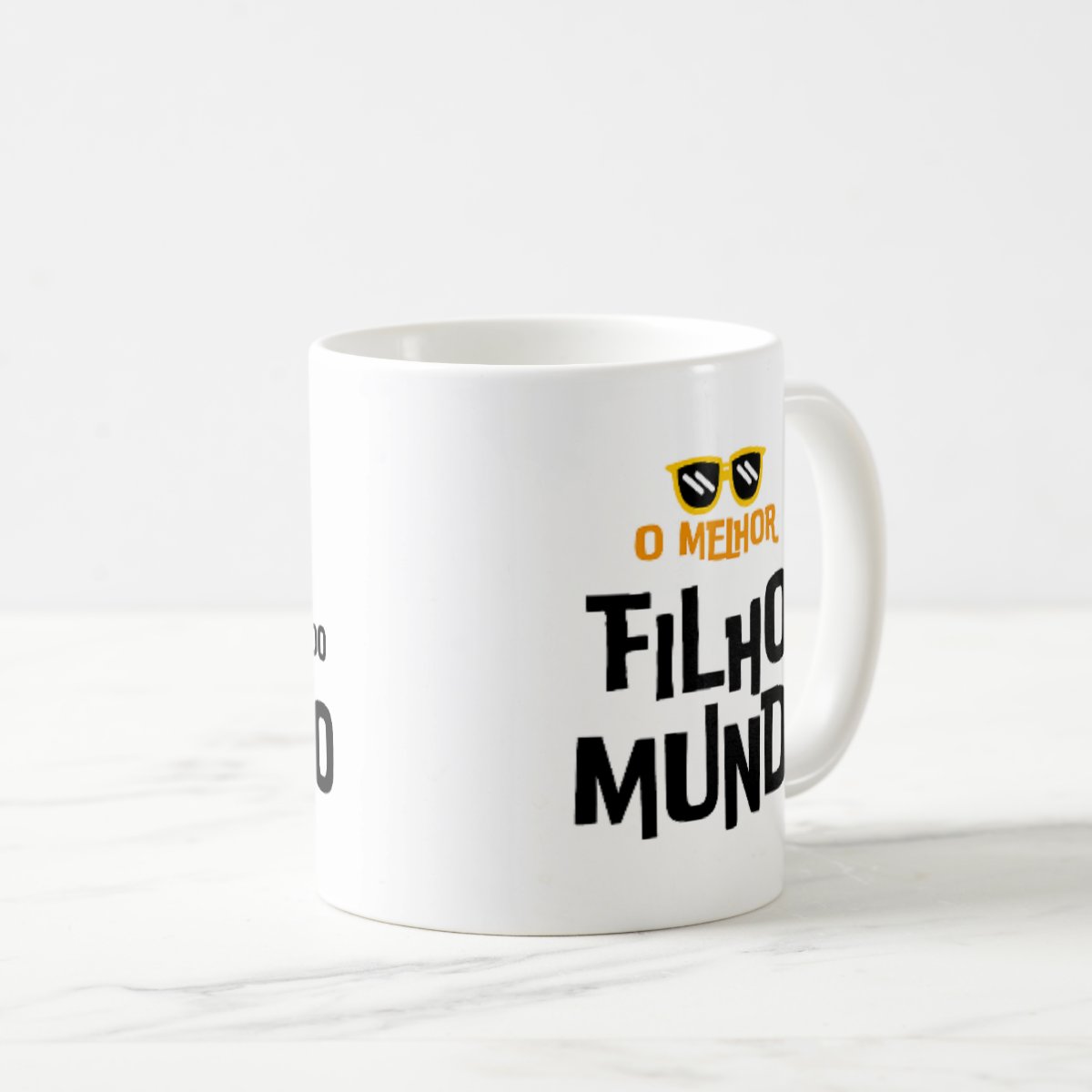 Caneca Personalizada Presente Divertido para Filho Melhor