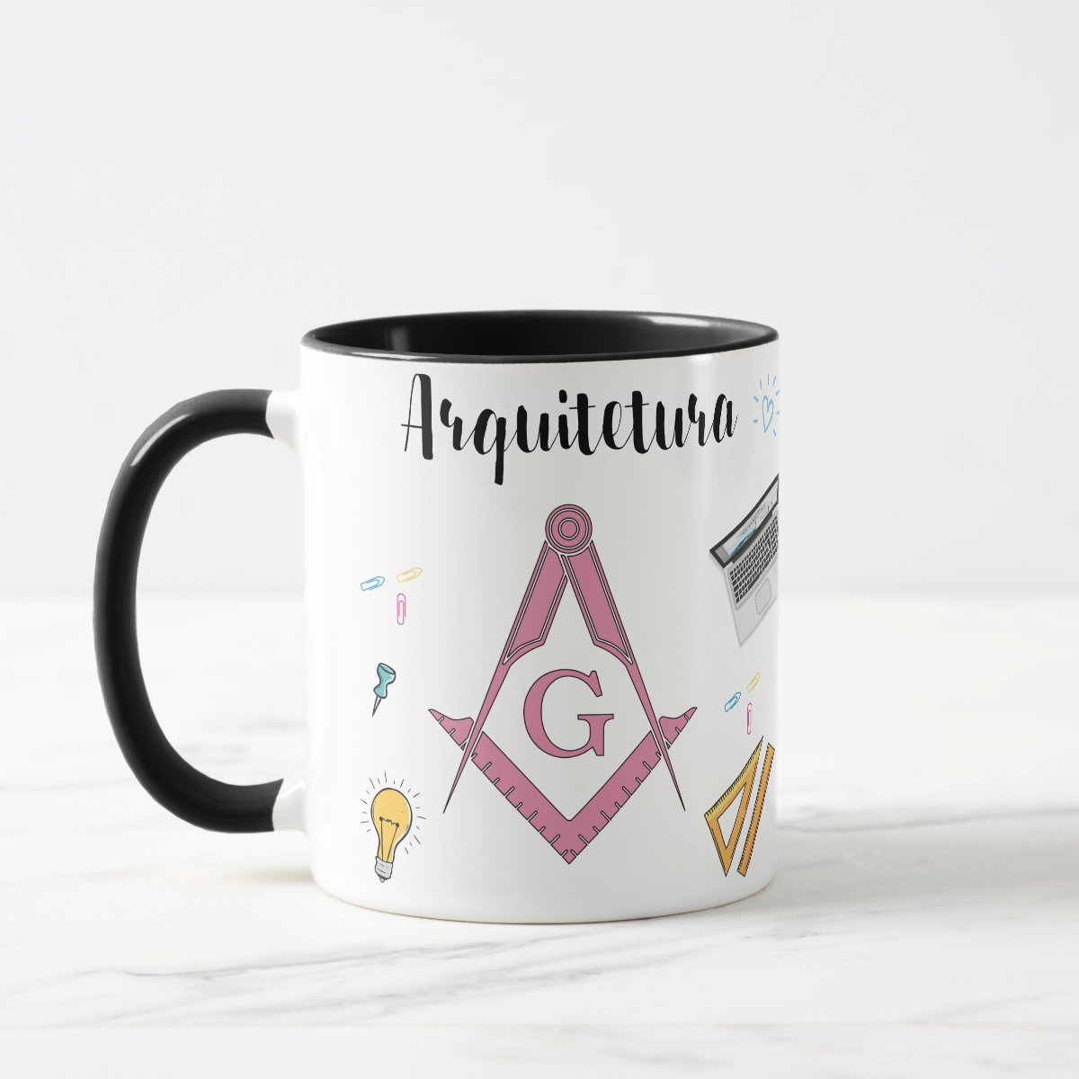 Caneca para Arquitetos Presente Profissão Original Criativo - Profissões (Arquiteto(a))