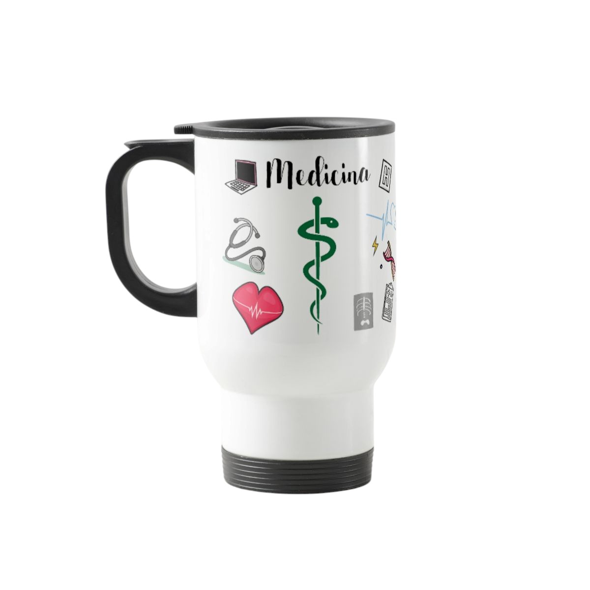 Conjunto Copo Térmico e Caneca Personalizada Medicina