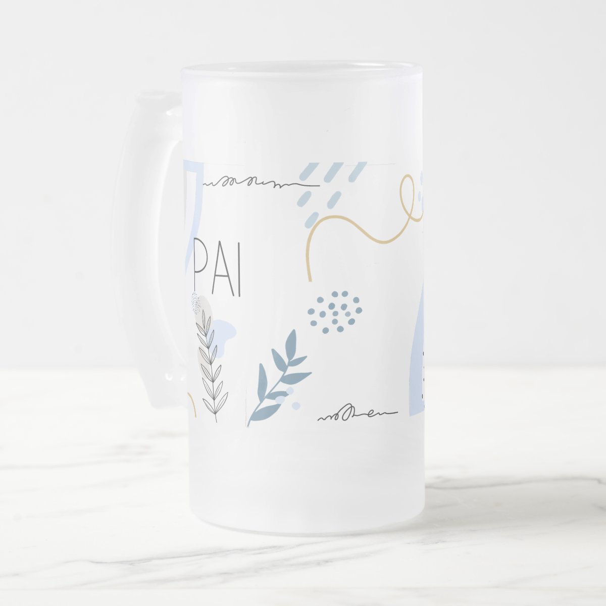 Copo de Cerveja Chopp Presente Papai Minimalista Pai