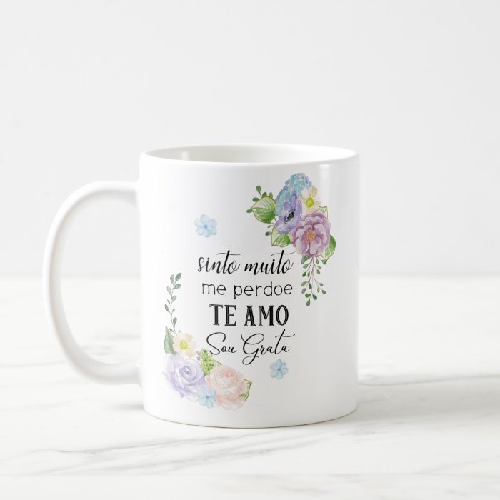 Caneca Personalizada Feminina com Nome Presente Hooponopono