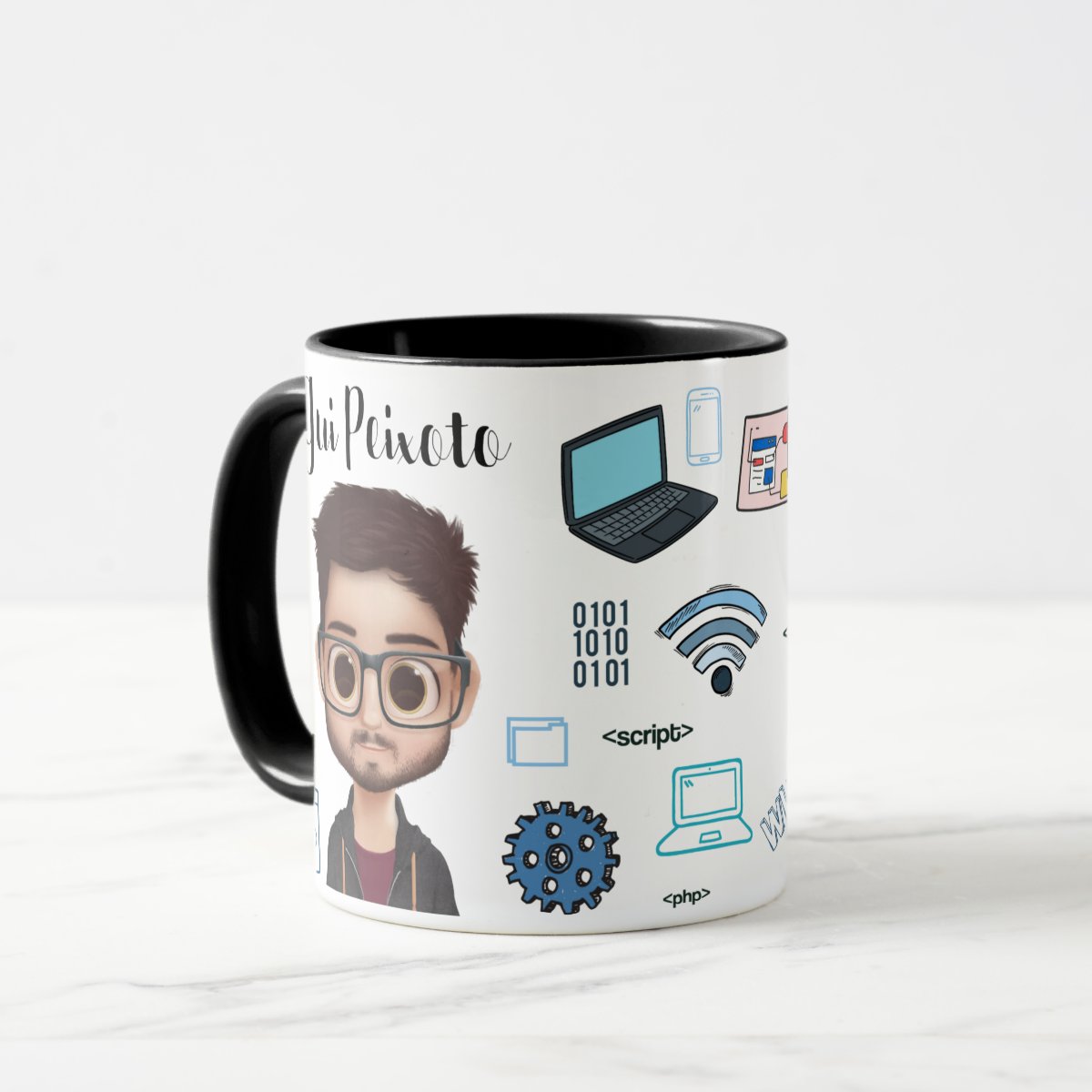 Caneca Personalizada Tecnologia Presente Profissionais de TI