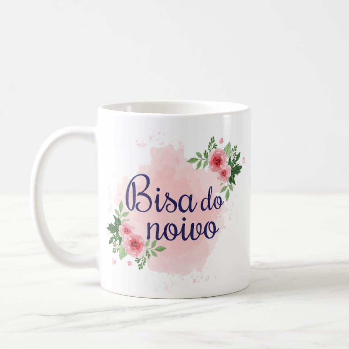 Branco / Bisa do Noivo / Floral Branco - Casamento (Noiva)