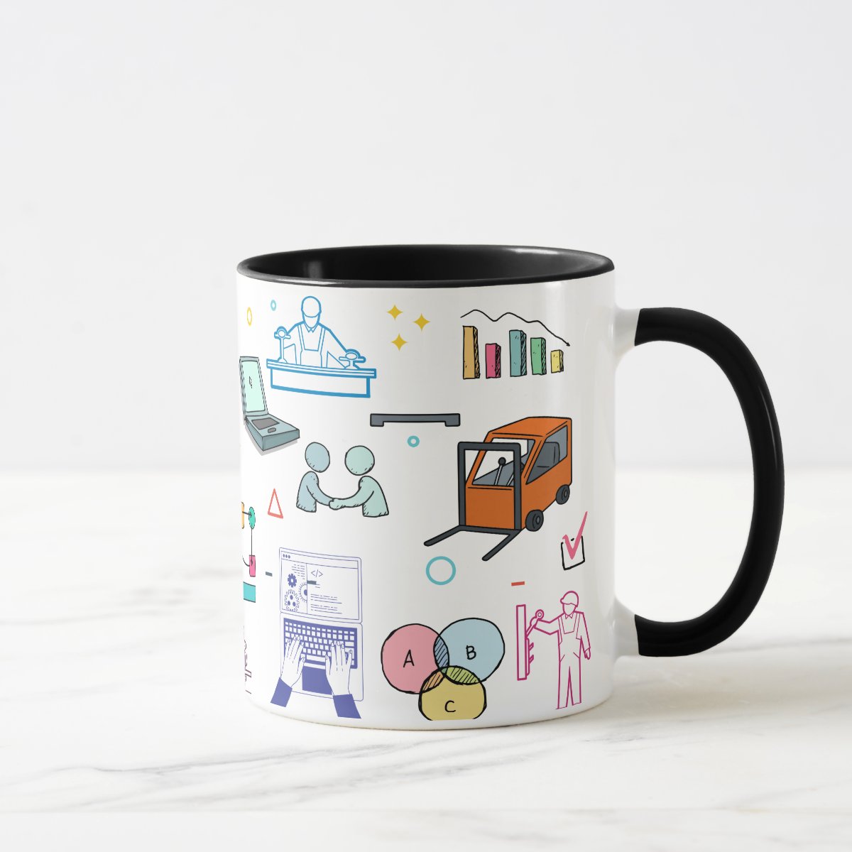 Caneca Presente Personalizado para Engenheiro de Produção