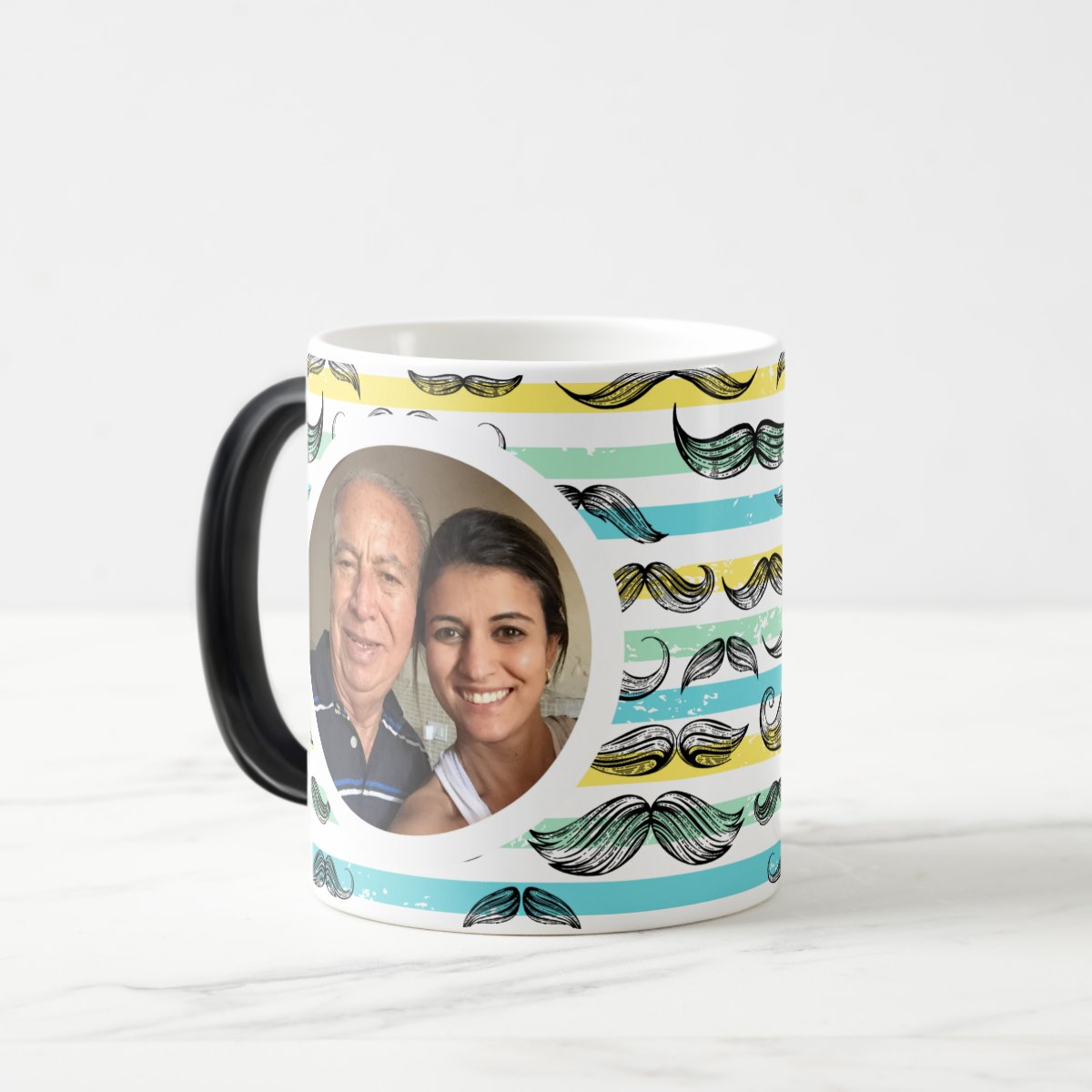 Caneca Mágica Presente Masculino Personalizado Pai Padrinho