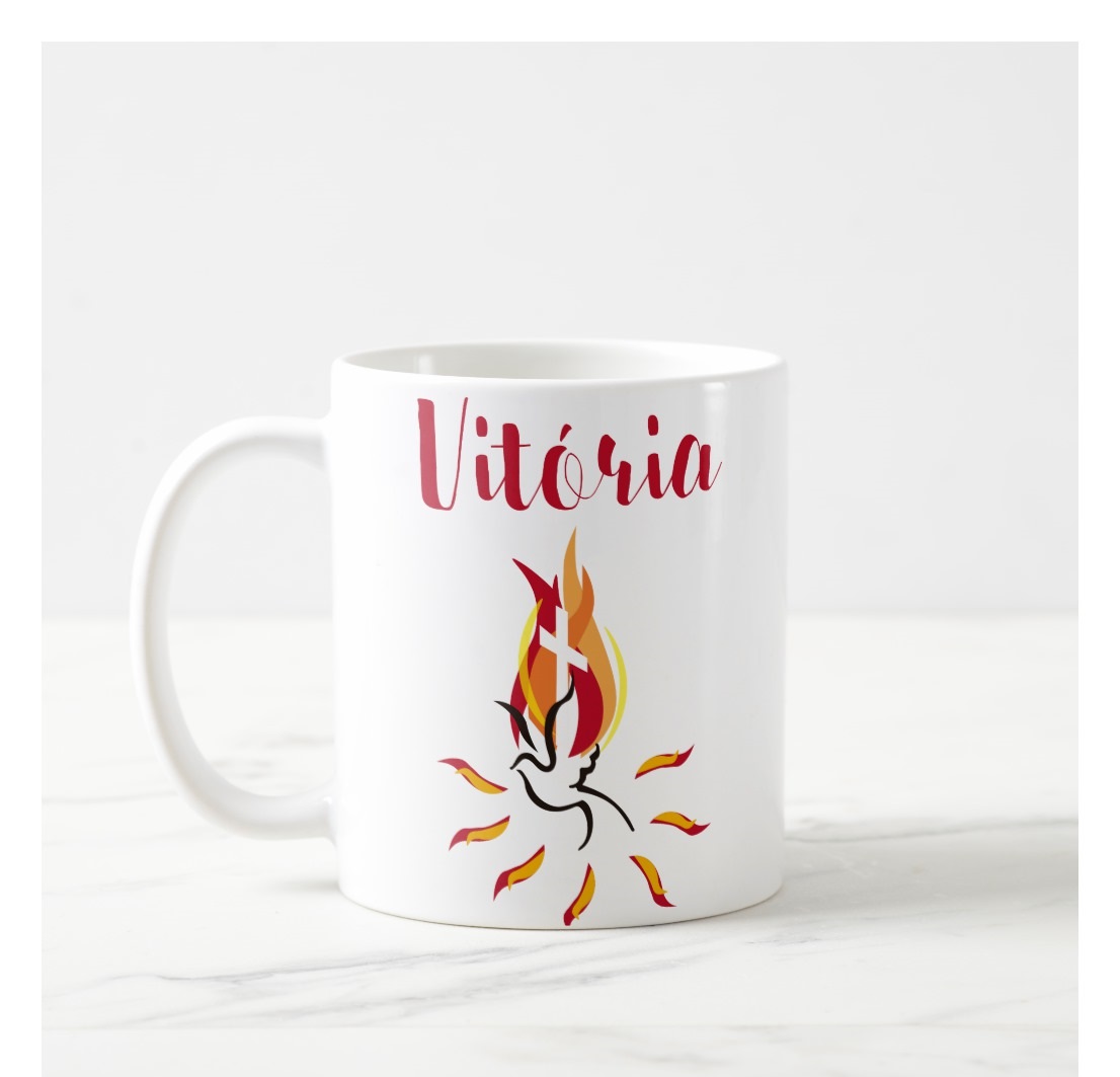 Caneca Eucaristia Crisma - Batizado (Batizando(a))