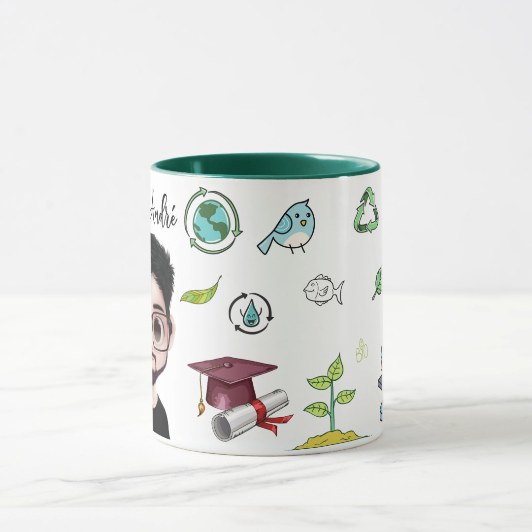 Caneca Presente Criativo para Biólogo Professor de Biologia
