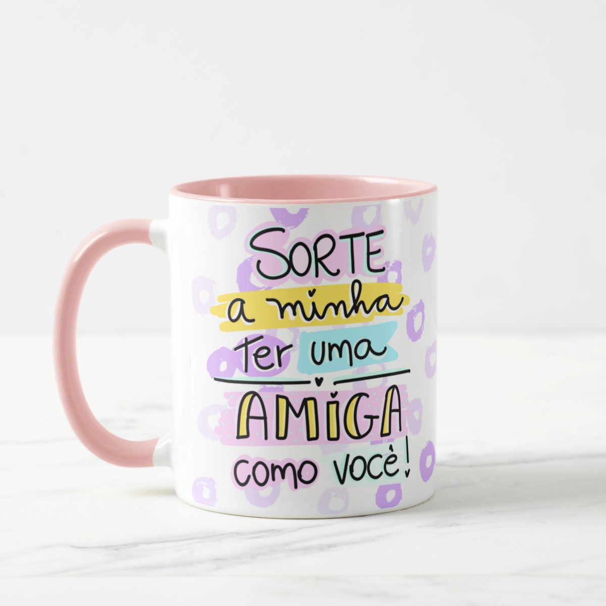 Caneca Delicada Presente Especial para Melhor Amiga - Outros (Amigo(a))