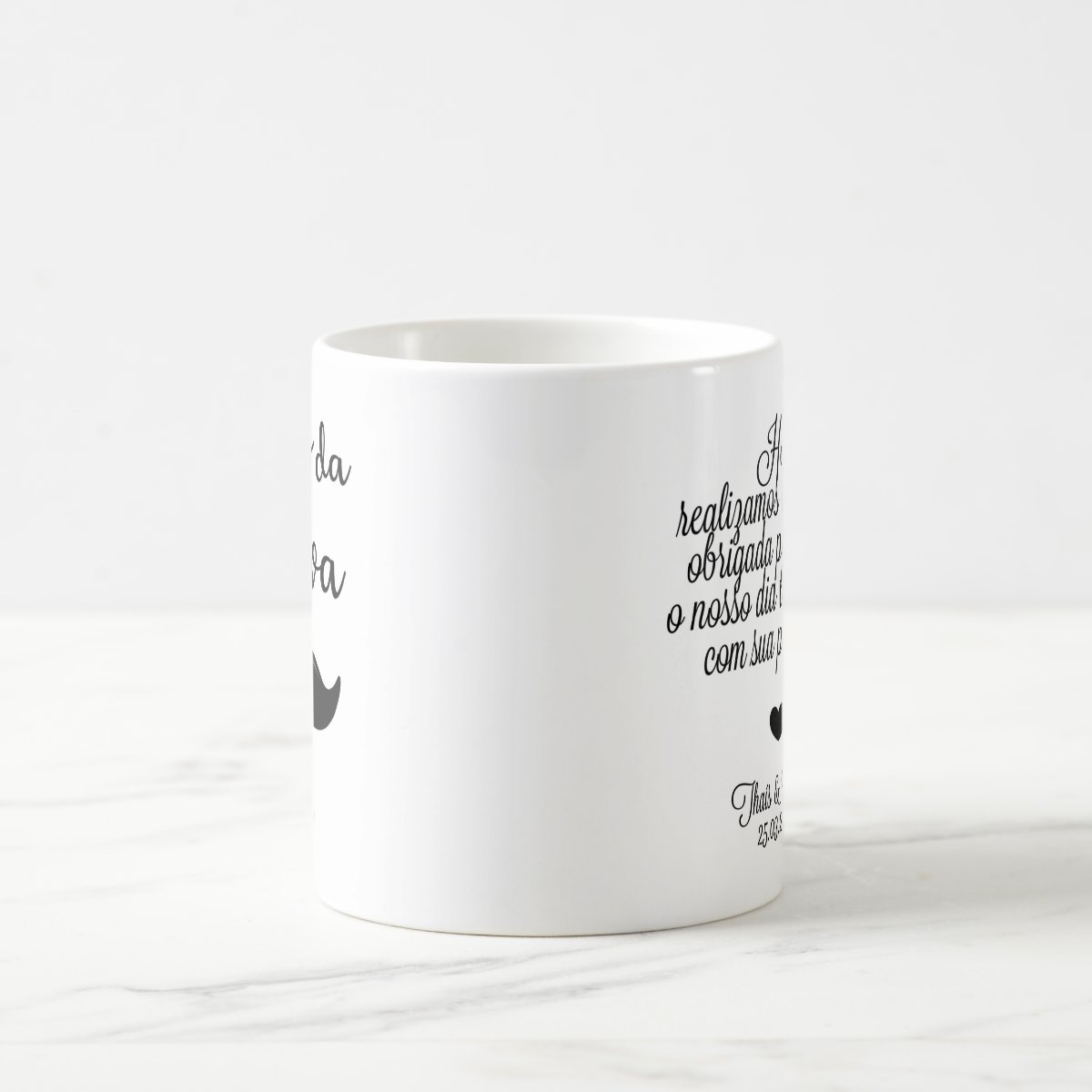 Kit Presente 2 Canecas Personalizadas Avó e Avô Casamento