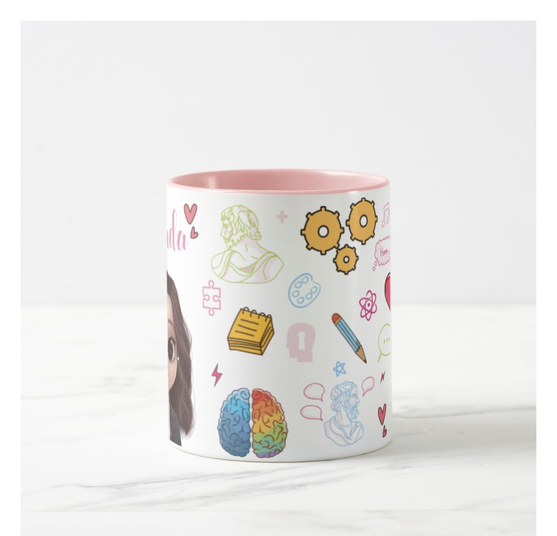Caneca Personalizada Presente Psicóloga Psicologia