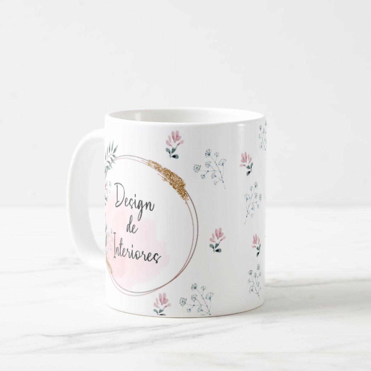 Caneca Feminina Delicada Presente Profissão Design Interior