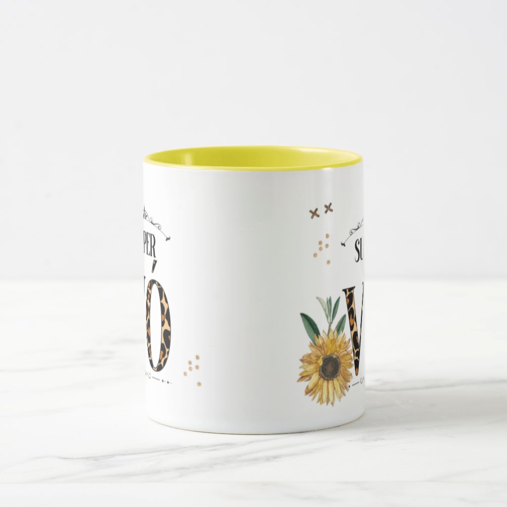 Caneca Personalizado para Super Avó Presente Dia dos Avós 