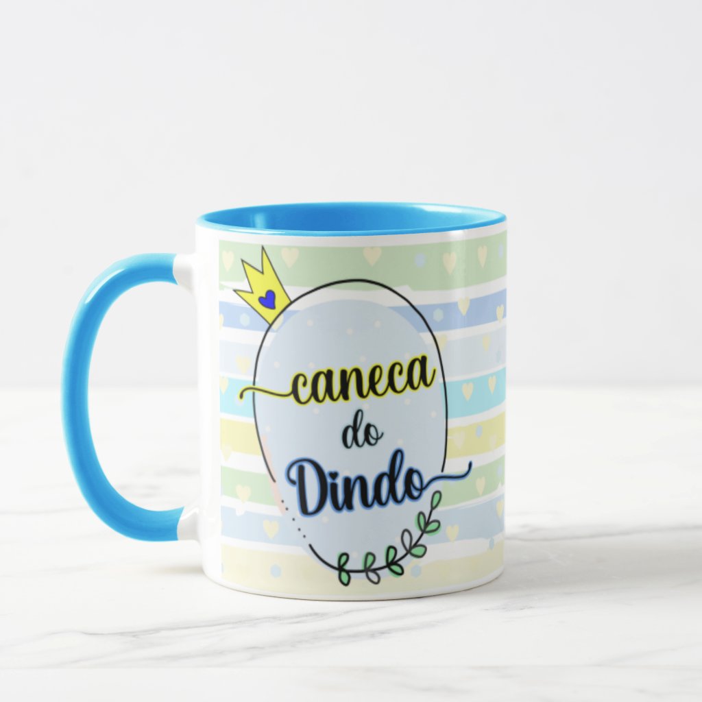 Caneca Personalizada Lembrança para Batizado Dindo Padrinho - Batizado (Padrinho)