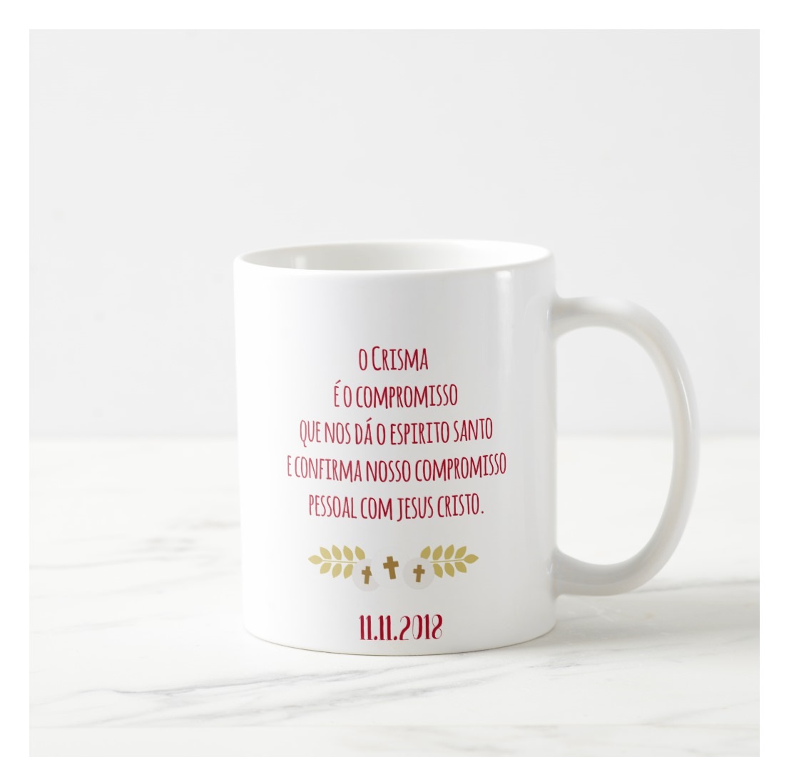 Caneca Eucaristia Crisma