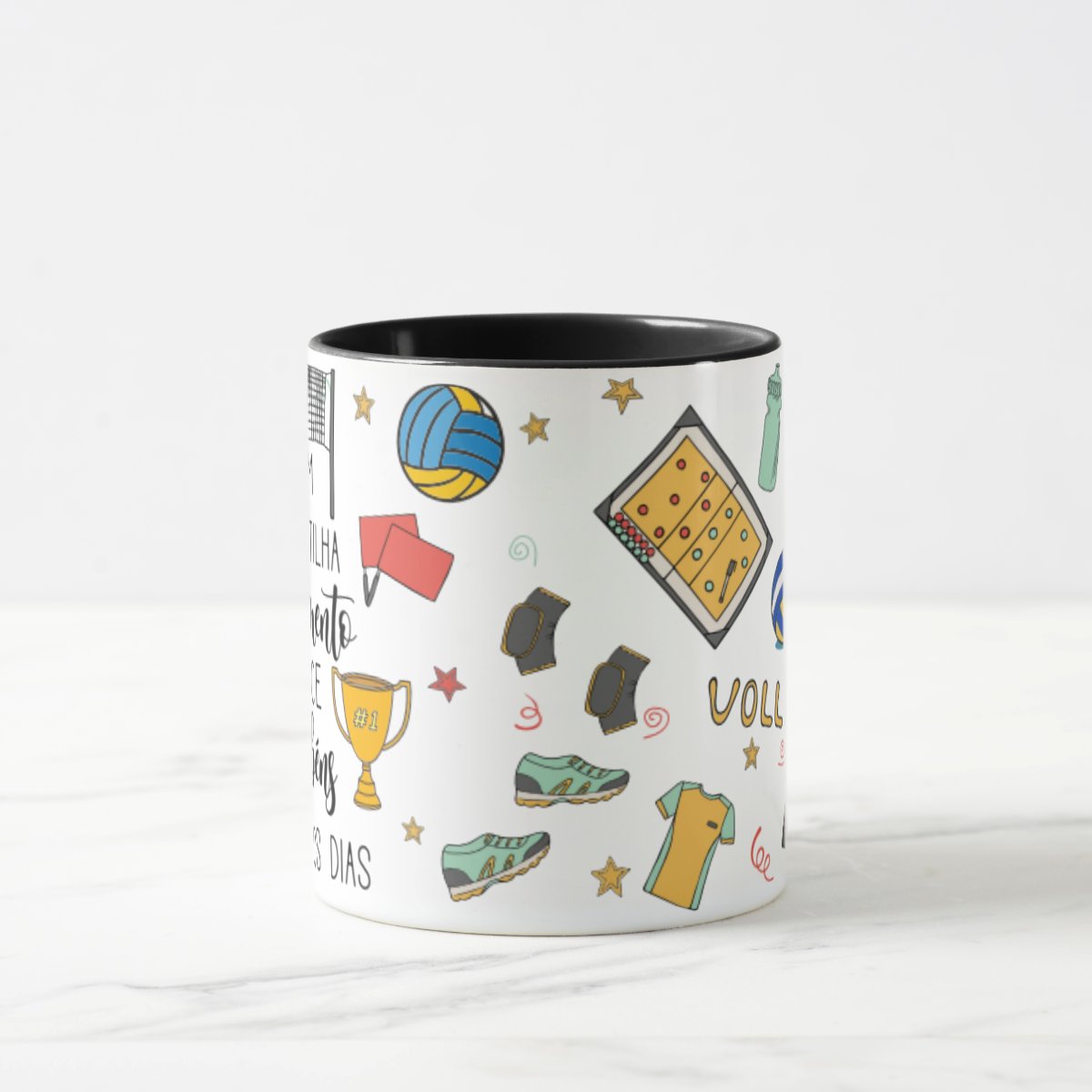 Caneca Presente Professor De Educação Física Técnico Volei