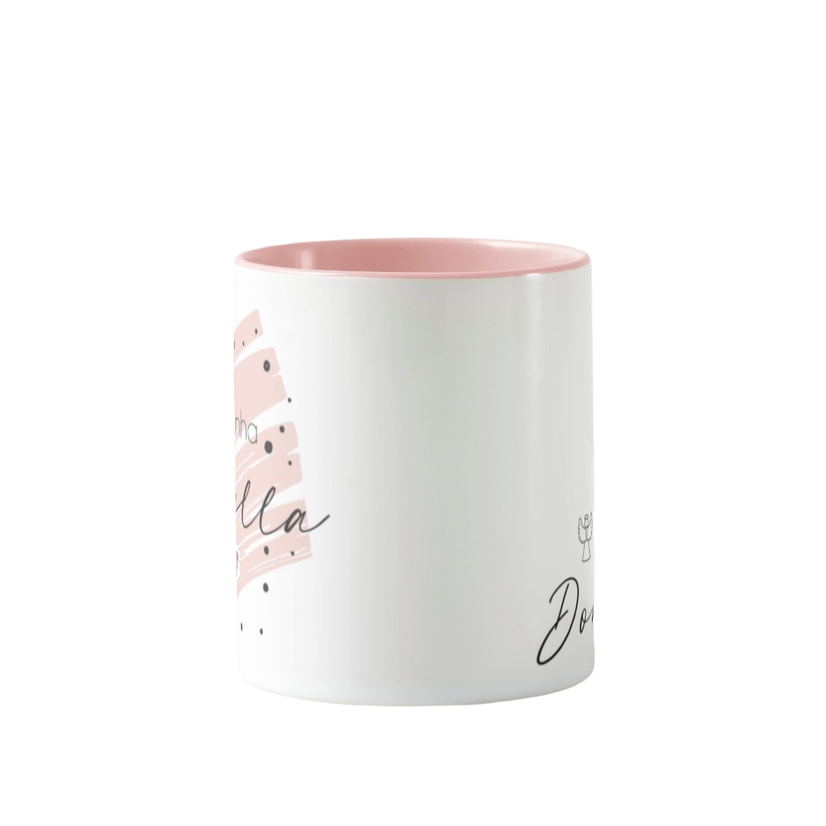 Caneca Presente Convite Especial com Nome Madrinha Batizado