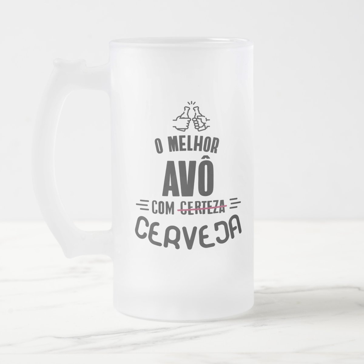 Copo de Cerveja Vovô Presente Pronta Entrega
