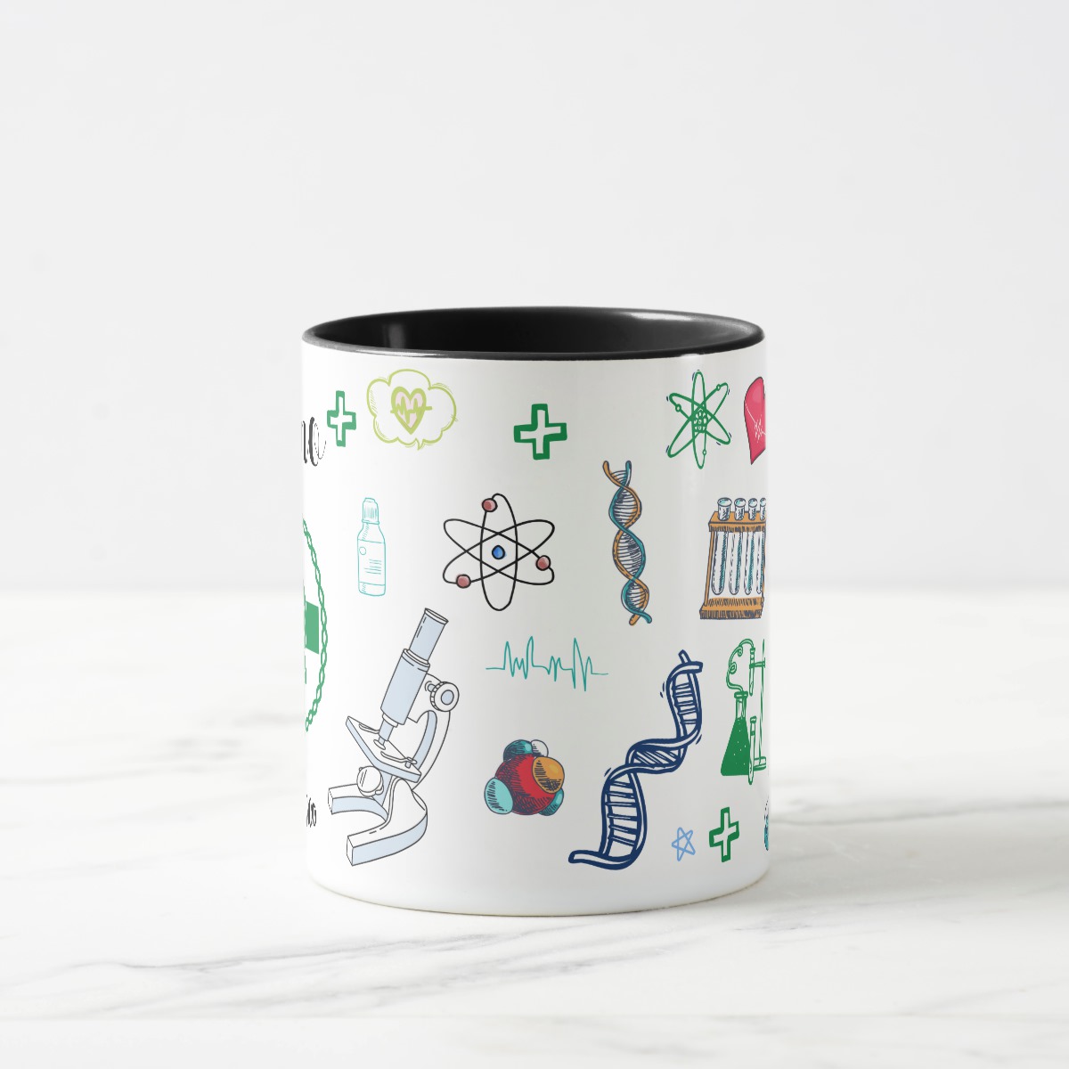 Caneca Personalizada Biomedicina Profissão Biomédico