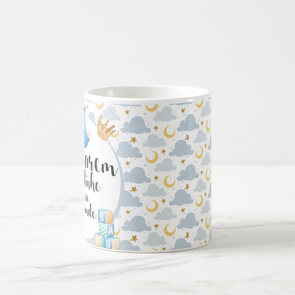 Caneca Anúncio De Gravidez para Amigos e Família Pronta Entrega