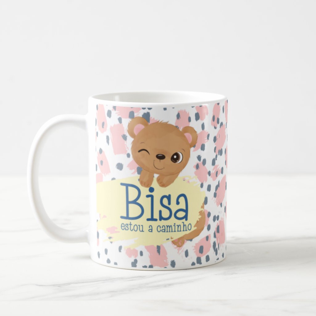 Caneca Anunciar Grávidez Bisavó Presente Pronta Entrega - Família (Bisavó)
