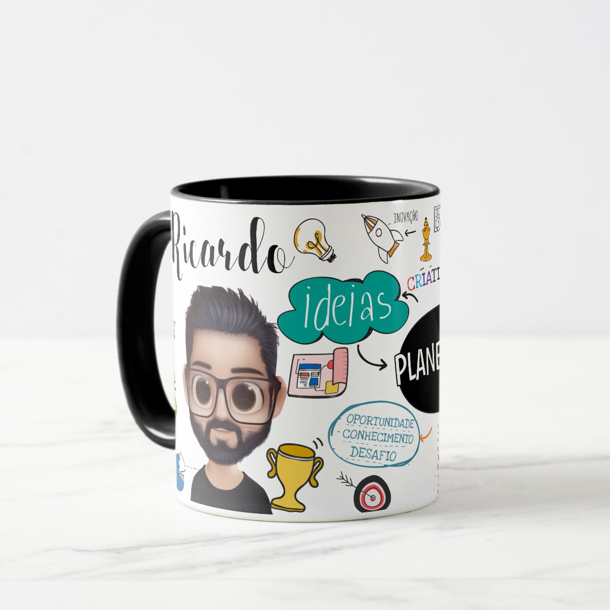 Caneca Personalizada Administrador Presente Criativo Avatar