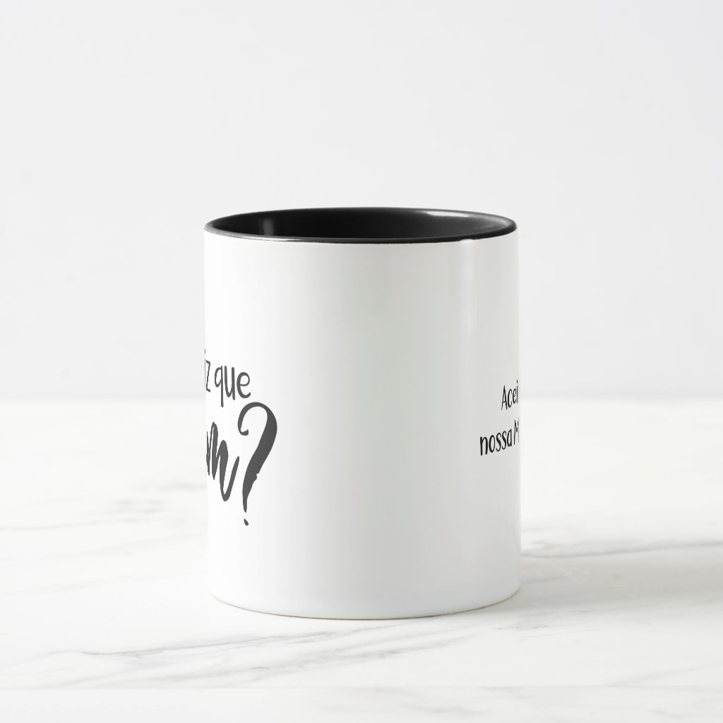 Caneca Diz Que Sim Convite Padrinho De Casamento