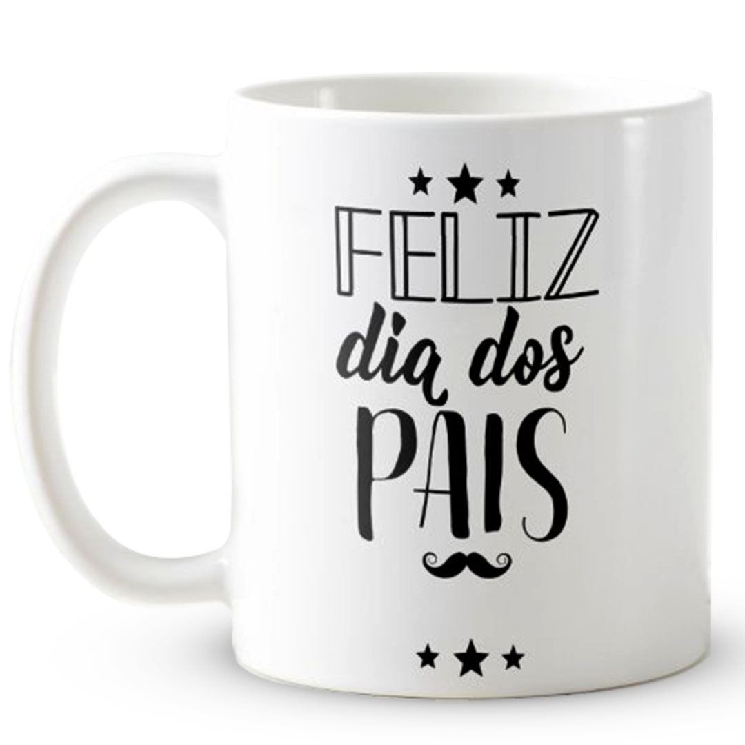 Caneca Personalizada Presente Dia Dos Pais Pronta Entrega
