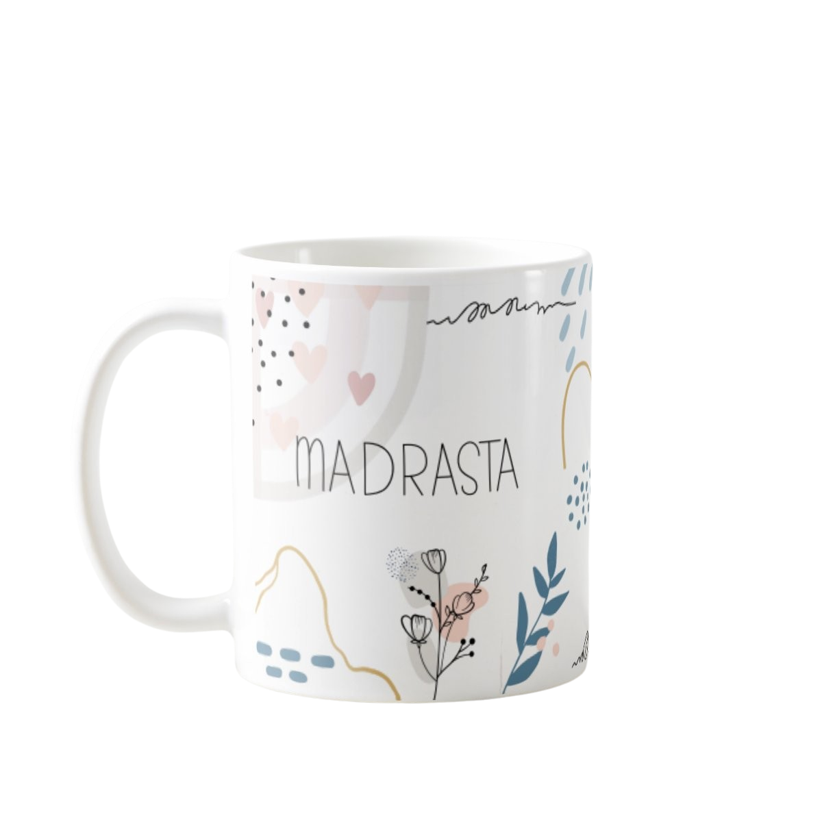 Caneca Feminina para Mãe Presente de Aniversário Madrasta - Família (Mãe)