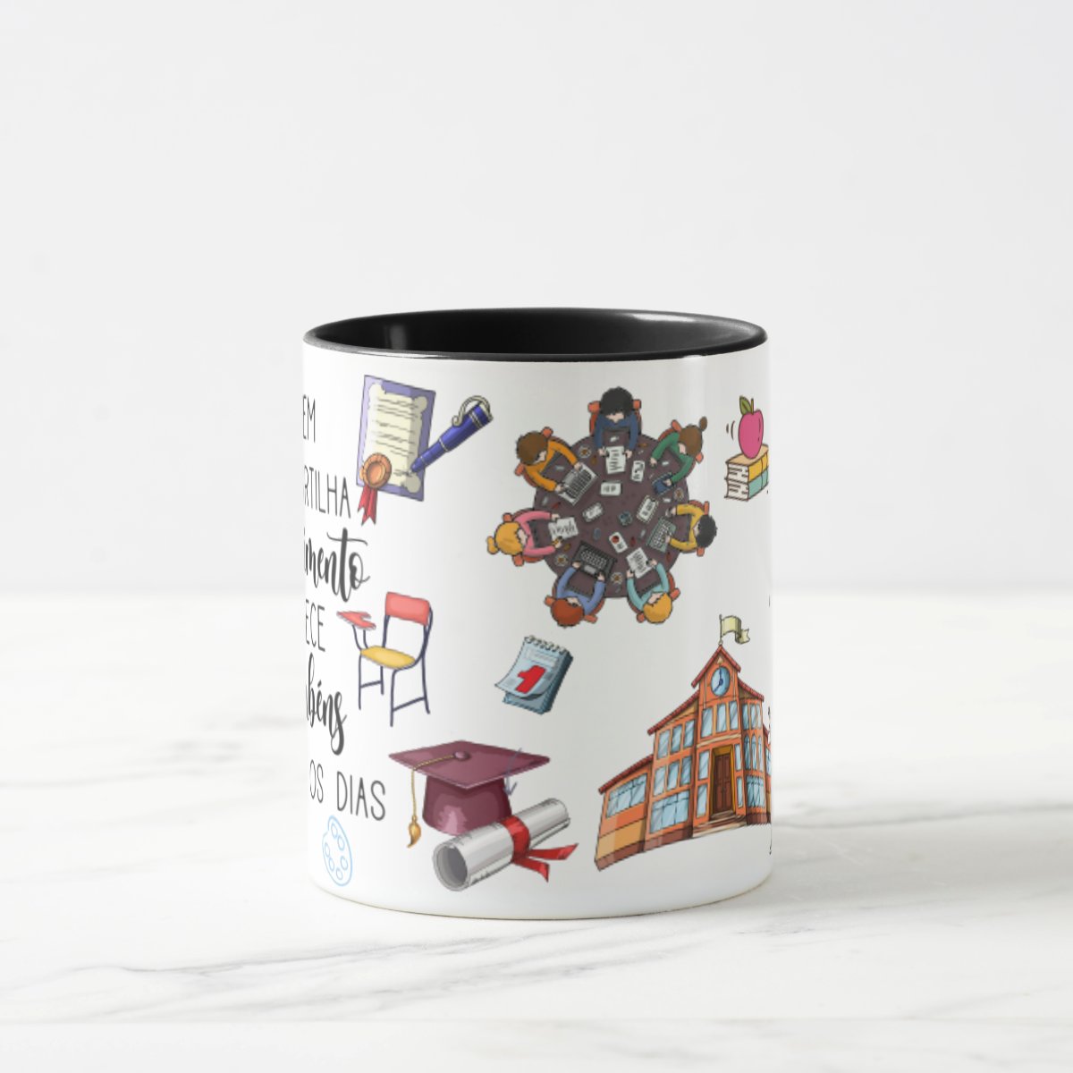 Caneca Presente Escola Aluno Dia dos Professores