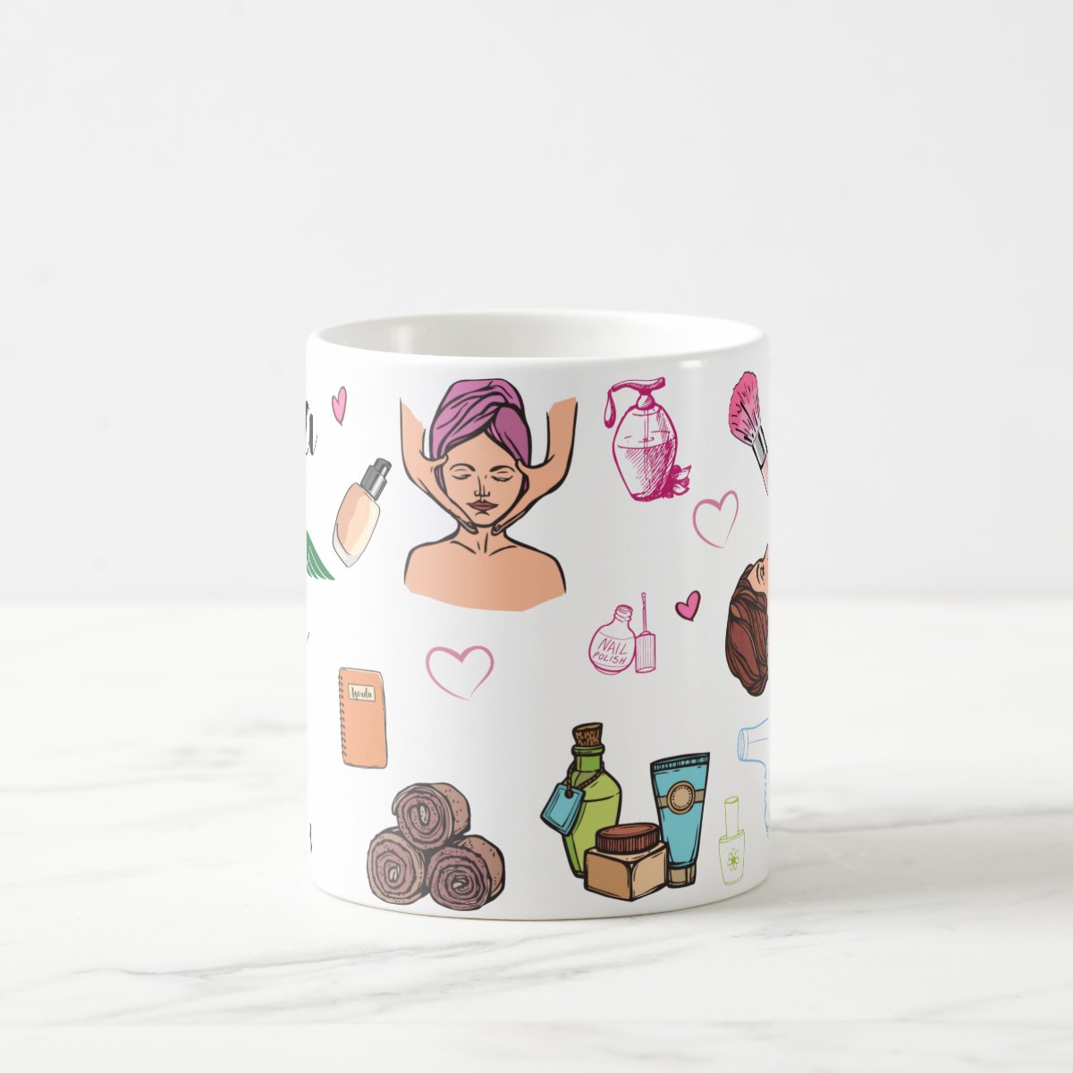 Caneca Presente Criativo Esteticista Profissão Estética