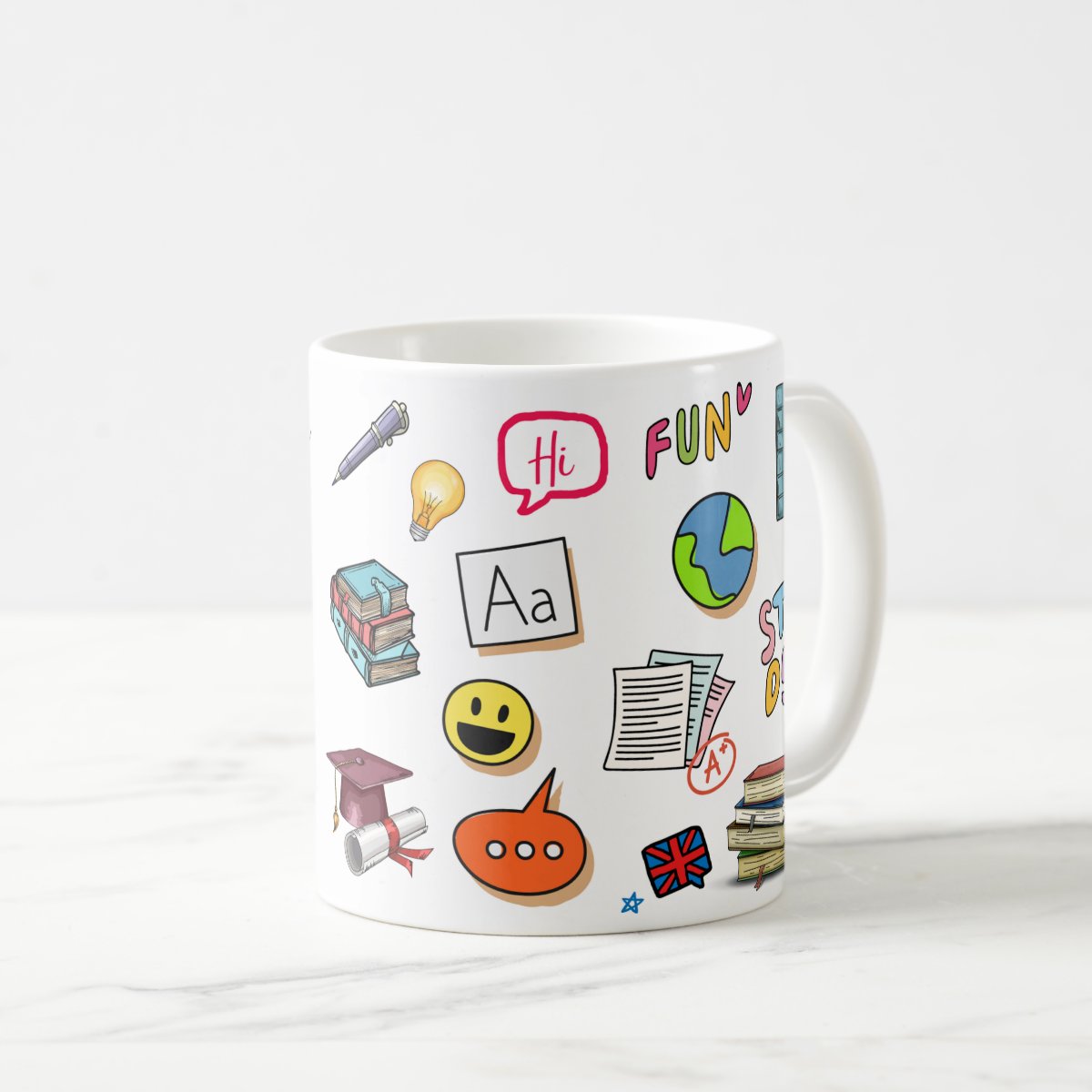 Caneca Personalizada Presente Professor Teacher Miss Inglês