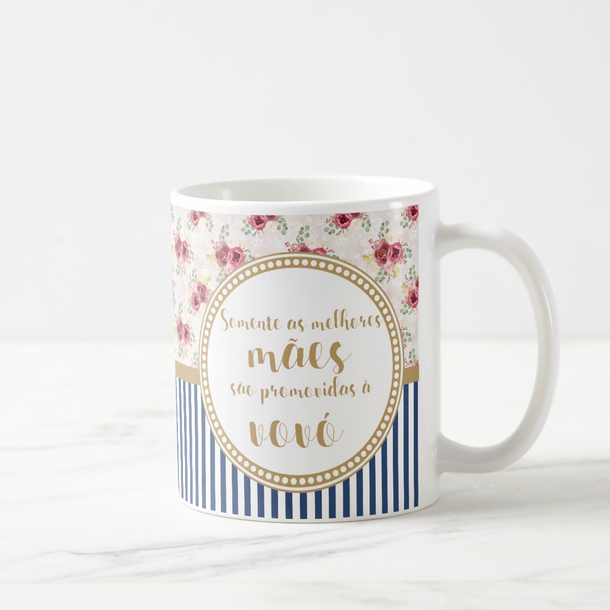 Caneca Personalizada Promovida a Avó - Dia das Mães